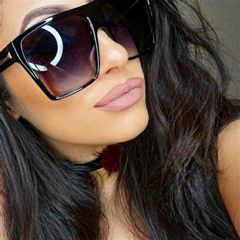 Fashion Oversized Sunglasses Women Gafas De Sol Designer
