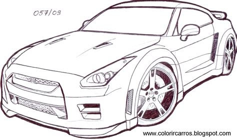 desenhos  colorir de carros esportivos