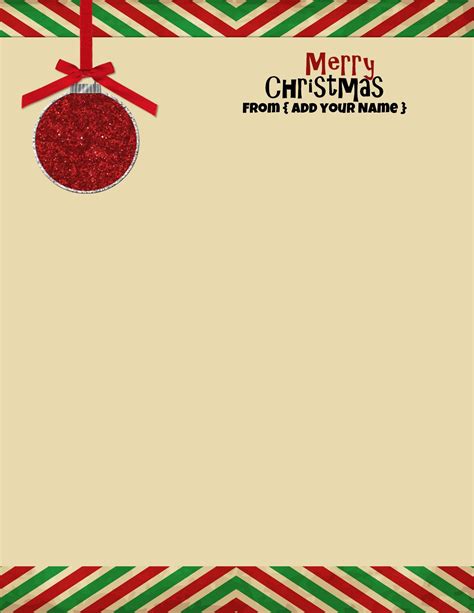 personalized christmas stationery