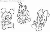 Mickey Baby Coloring Pages Miracle Timeless sketch template