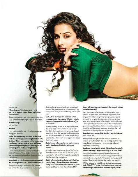 shy vidya balan appears semi nude for first time fhm