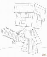 Coloring Minecraft Pages Spider Diamond Kids Getcolorings sketch template