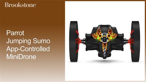 parrot jumping sumo app controlled minidrone  started   video youtube