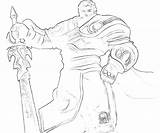 Garen Legends League Character Pages Coloring Printable sketch template