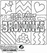 Coloring Scout Pages Girl Brownie Printable First Aid Daisy Cookie Girls Christmas Cookies Brownies Scouts Kids Boy Printables Getcolorings Getdrawings sketch template