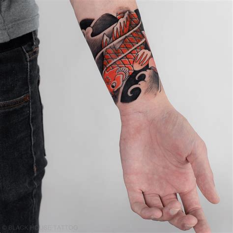 Tetování Na Zápěstí Koi Tattoo Sleeve Wrist Tattoos For Guys Band