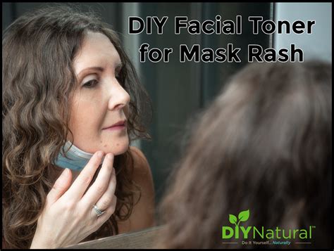 mask rash toner  diy toner recipe  eliminate rash  face masks
