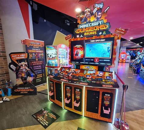 minecraft dungeons arcade hits singapore exclusively  timezone vivocity  technovore