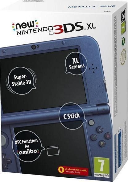 nintendo new 3ds xl portable game console full specifications