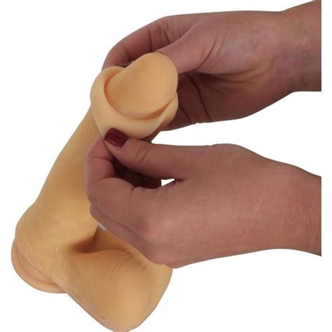 uncut emperor soft suction cup dong ivory sex toys at