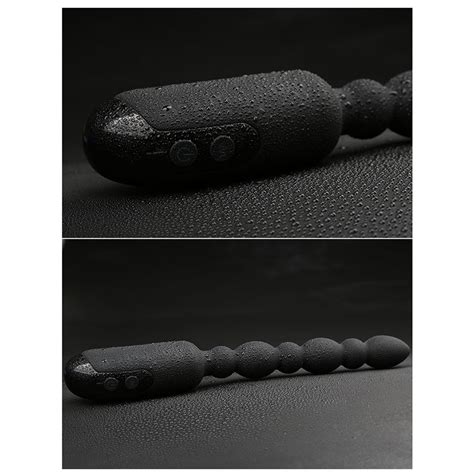 Flexible Wireless Anal Beads Dildo Vibrator Butt Plug G