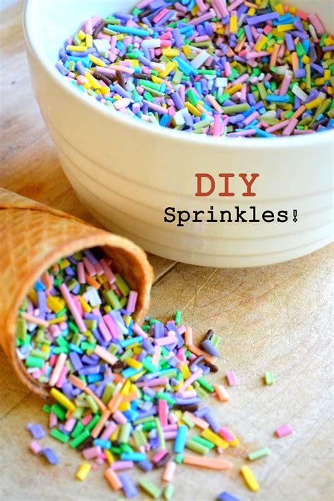 homemade sprinkles recipe happenings homemade