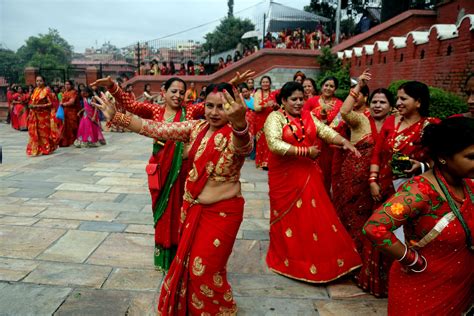 Teej Festival In Nepal Festival Of Women Teej Festival Festival