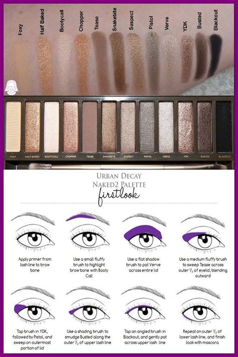 Urban Decay Naked2 Palette Eyeshadow Tutorial Make Up