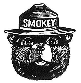 stickers smokey  bears smokey bear
