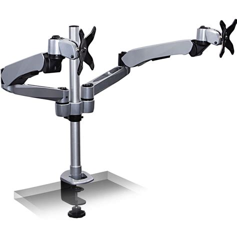 mount  quick connect dual monitor desk mount