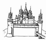 Burgen Ausmalbilder Malvorlagen Schlosser Malvorlage sketch template
