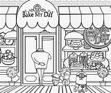 Minion Bakery Minions Banana Despicable Grus Coloringfree Sheets Dave Stuart sketch template