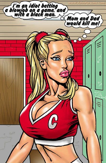 blonde cartoon cheerleader in red outfit silver cartoon