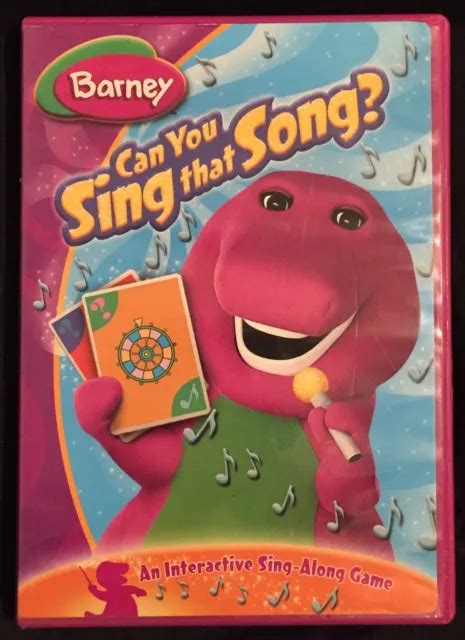 Barney Can You Sing That Song Dvd 2007 Very Good Condition 8 25