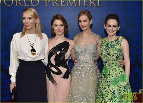lily james and cate blanchett look picture perfect at cinderella