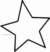 Star Coloring Wecoloringpage sketch template