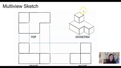 isometric  multiview sketching youtube