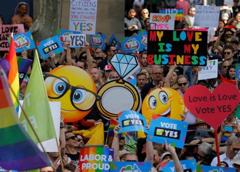 australia gay marriage rally draws record crowd