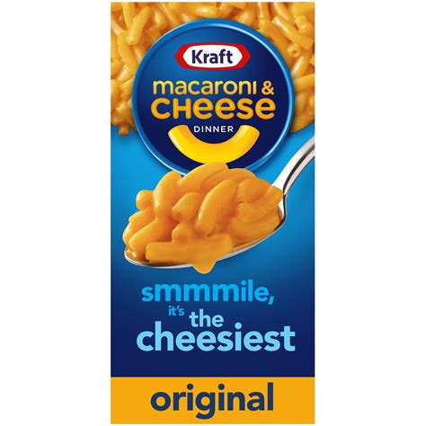 kraft original mac  cheese macaroni  cheese dinner  oz box walmartcom