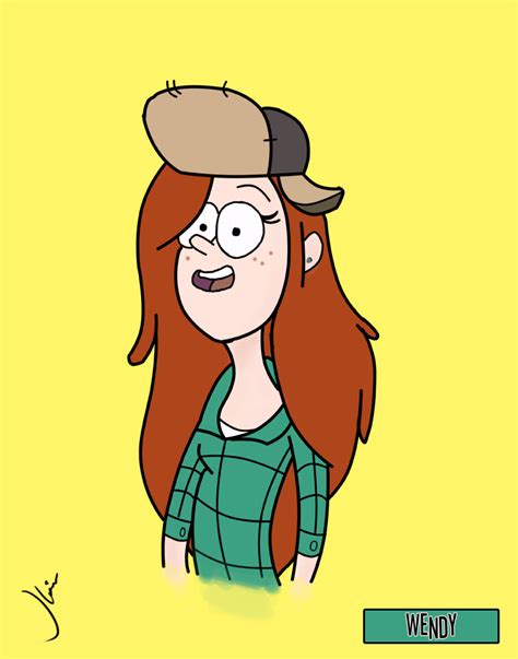 wendy gravity falls drawing by wecameasgaiters dragoart