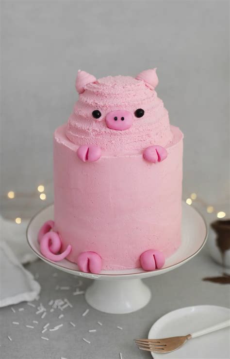 chocolate pig cake recipe   blog  vegan
