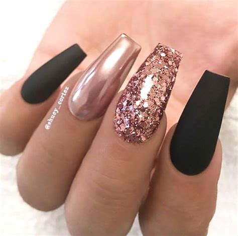 elegant rose gold nail designs ecemella