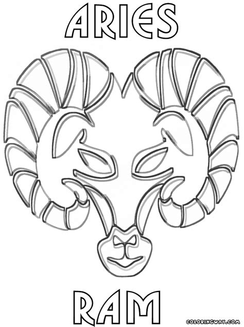 zodiac signs coloring pages coloring pages    print