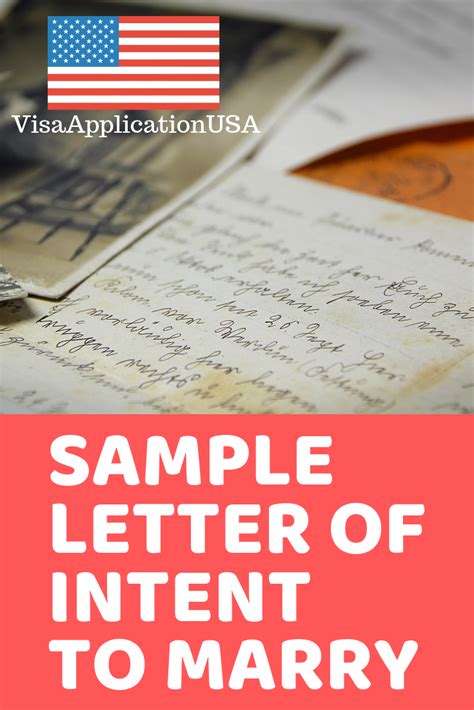 sample letter  intent  marry    visa applicants letter
