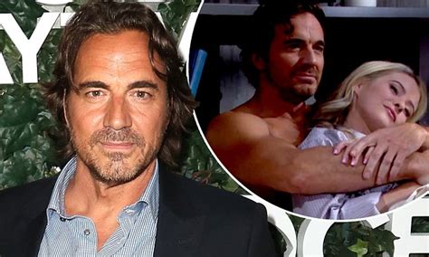 Bold And The Beautiful S Thorsten Kaye Talks Sex Scenes Daily Mail Online