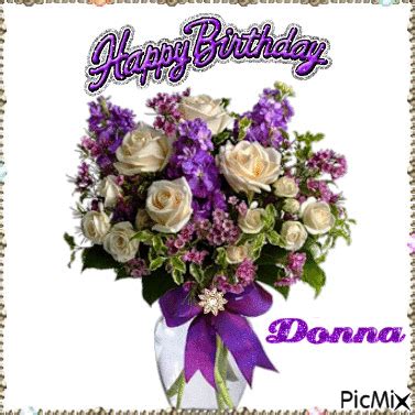 happy birthday donna  animated gif picmix