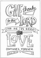 Psalm Kids Colouring Christchurch 136 Verse Well Today sketch template
