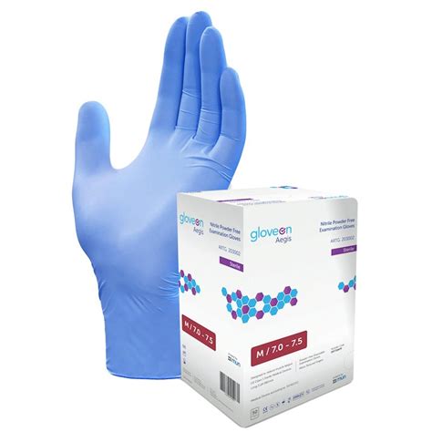 gloveon aegis sterile nitrile gloves box   pairs mayfair dental