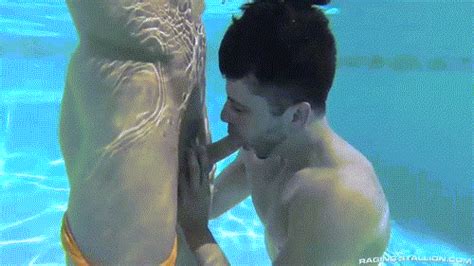 underwater blowjob