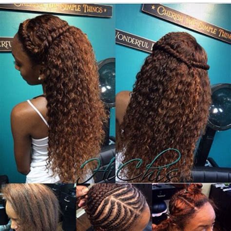 No Leave Out Brazilian Curly Hair Curly Hair Sew In
