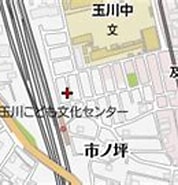 Image result for 神奈川県川崎市中原区市ノ坪. Size: 178 x 99. Source: www.mapion.co.jp