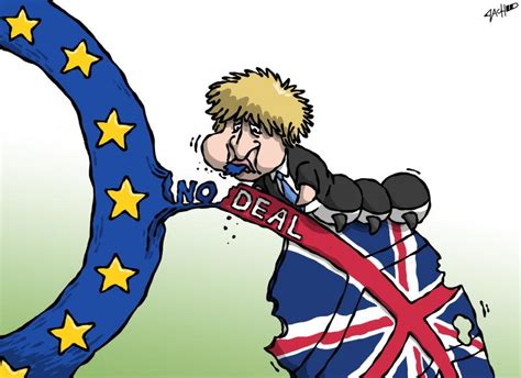 deal  brexit cartoon movement