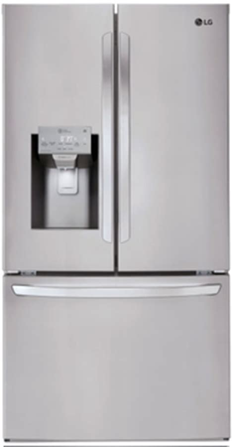 lg lrfxs2503s 33 inch french door refrigerator standard depth wifi