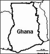 Ghana Africa Map Drawing Enchantedlearning Outline Worksheets Reproduced sketch template