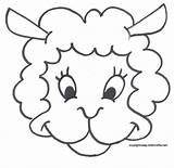 Sheep Mask Printable Template Masks Animal Templates Animals Face Cut Craft Farm Clipart Clip Clipartbest Children Cow Crafts Maske Faces sketch template
