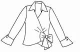 Blouse Drawing Line Bowed Lines Paintingvalley Deviantart sketch template