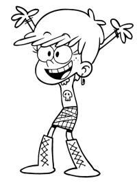 colouring pages   loud house canada