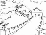 China Great Wall Coloring Press Drawing Getdrawings Profitable Printing Icon Printable Pages Getcolorings sketch template