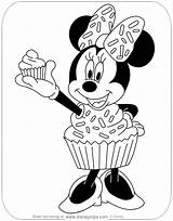 Minnie Coloring Colorare Disneyclips Disegni Bambini sketch template