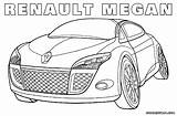 Renault Coloring Pages Colorings Megan sketch template